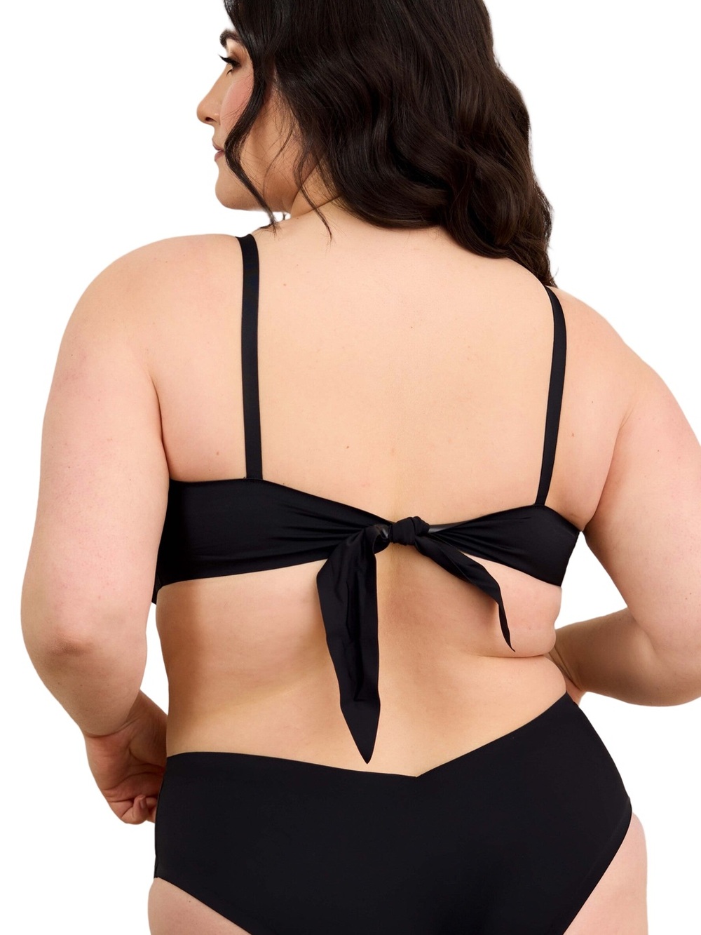 One With Swim Mystic Blue Scoop Neck Bikini Top - Picture 4 of 7